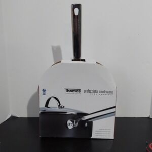 Thomas Rosenthal Saute Pan With Lid 24cm Hard Anodised Gray Cookware New
